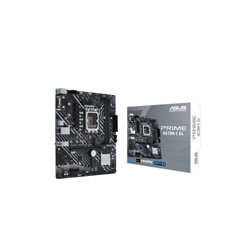 Asus Prime H610M-E D4 Motherboard